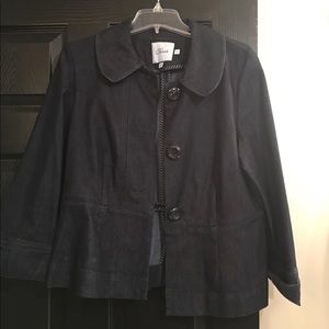 Chaus size 10 denim jacket like new